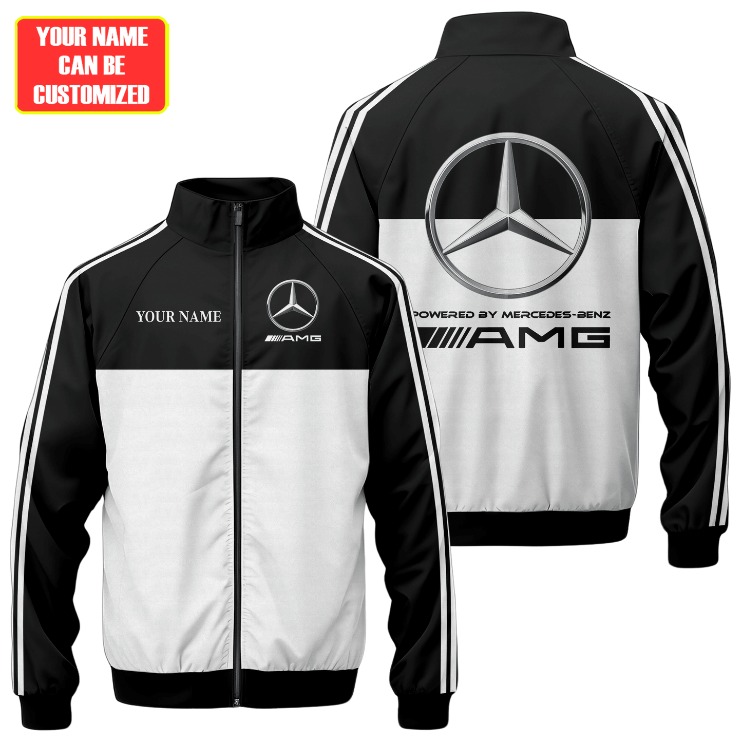 Merc AMG Zipper Stand Collar Jacket S181002