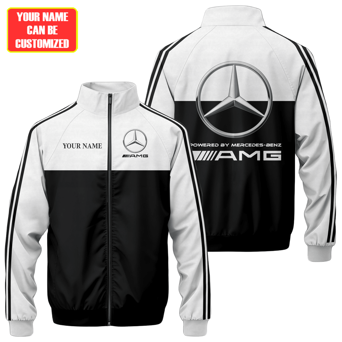 Merc AMG Zipper Stand Collar Jacket S181002