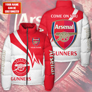 Arsenal FC Puffer Thermal Stand Collar Jacket P171003