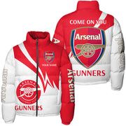Arsenal FC Puffer Thermal Stand Collar Jacket P171003