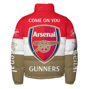 Arsenal FC Puffer Thermal Stand Collar Jacket P191001