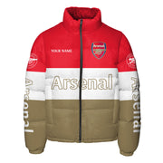 Arsenal FC Puffer Thermal Stand Collar Jacket P191001