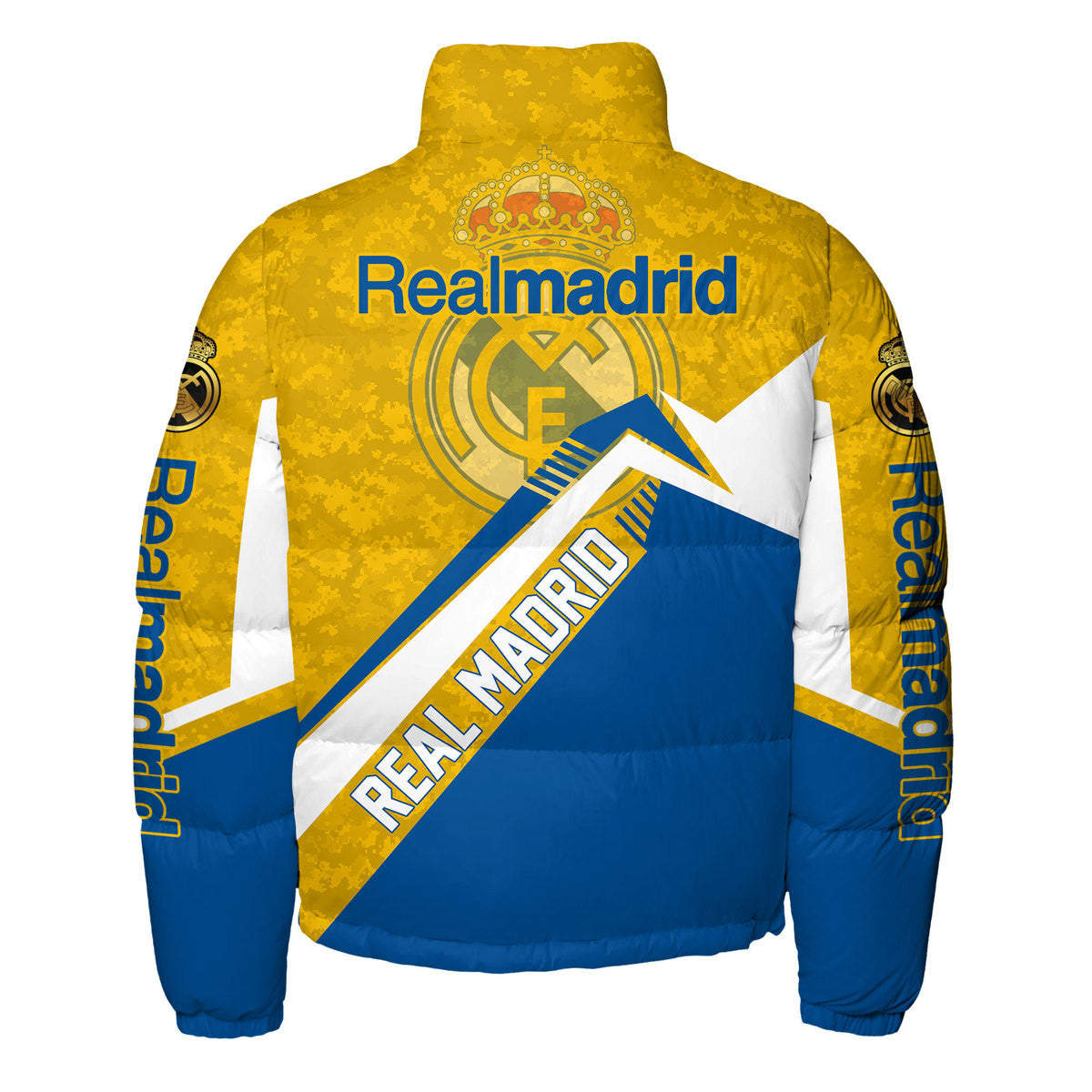 Real Madrid Puffer Thermal Stand Collar Jacket Q211002