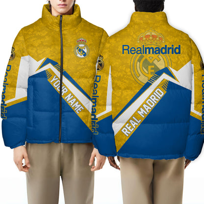 Real Madrid Puffer Thermal Stand Collar Jacket Q211002