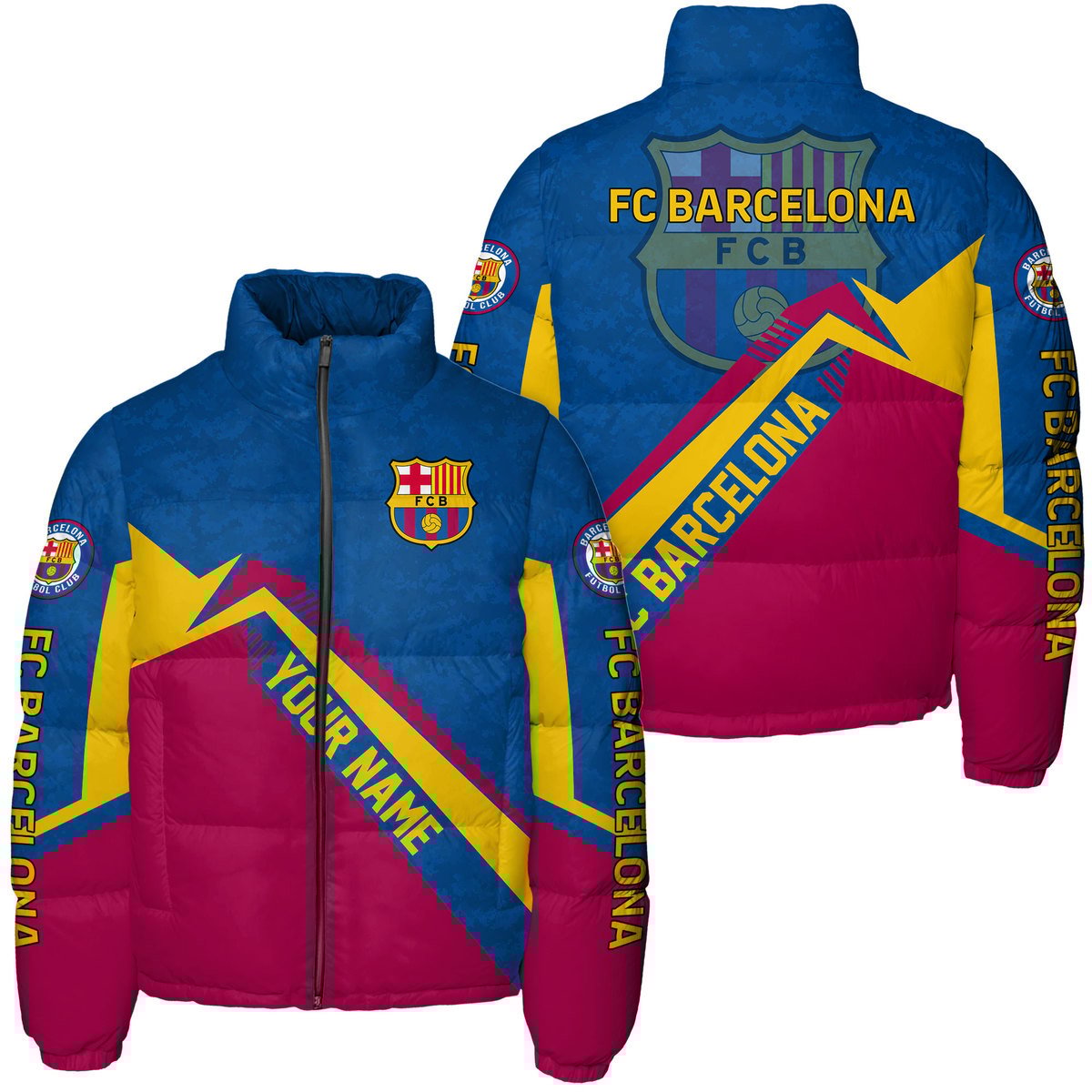 Barça Puffer Thermal Stand Collar Jacket Q211001