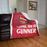Arsenal 3D Fleece & Sherpa Blanket