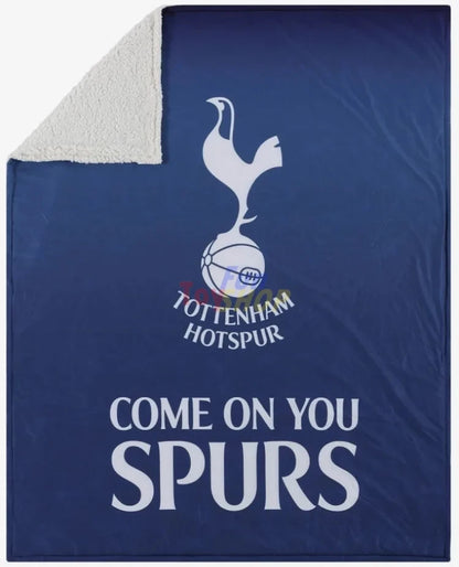 Tottenham Hotspur 3D Fleece & Sherpa Blanket