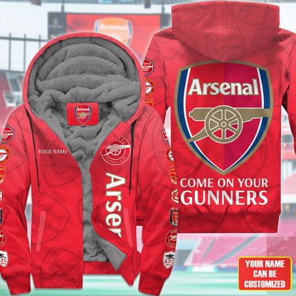 Personalized Arsenal Fleece 3D All Over Printed Unisex Shirt Q211008