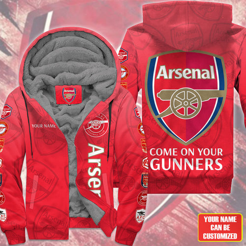 Personalized Arsenal Fleece 3D All Over Printed Unisex Shirt Q211008