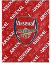 Arsenal Q2 3D Fleece & Sherpa Blanket