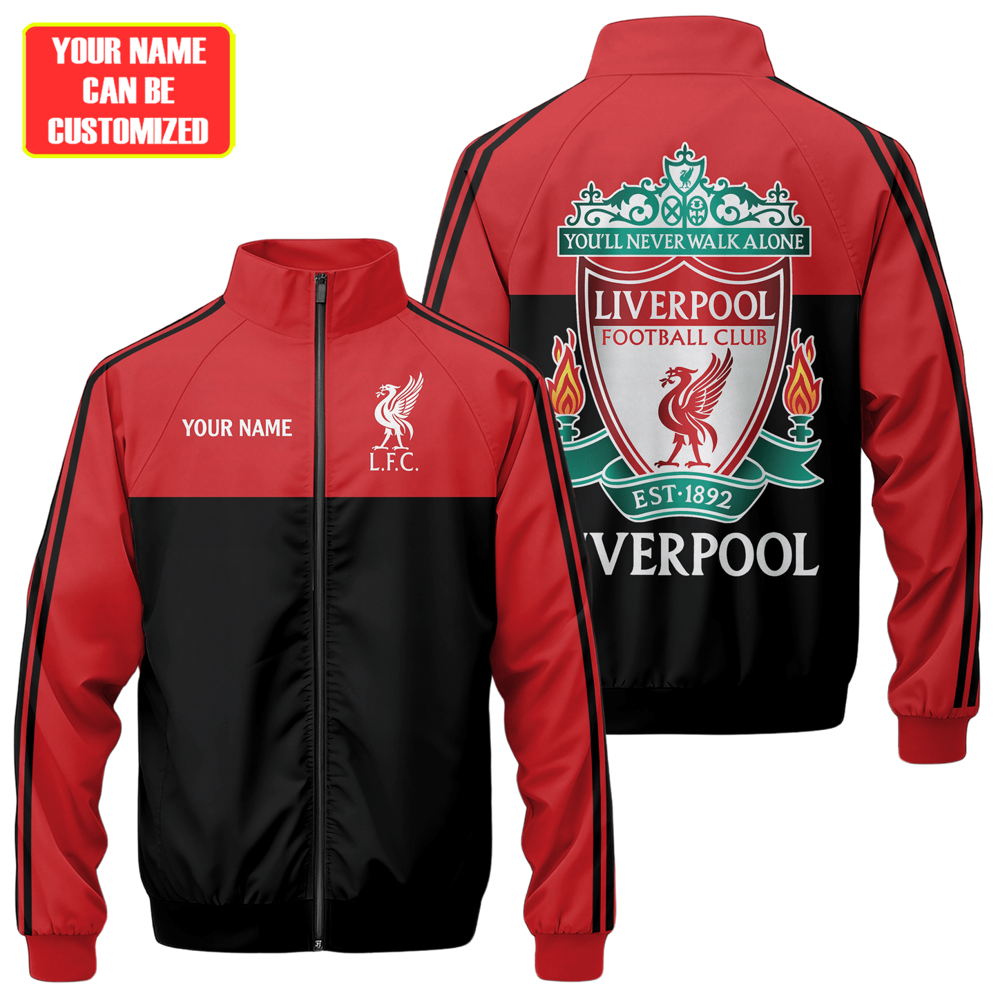 Liverpool Zipper Stand Collar Jacket S211001