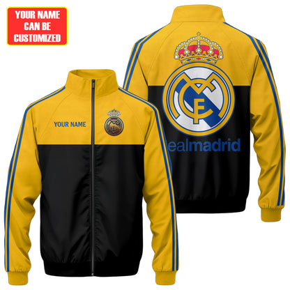 Real Madrid Zipper Stand Collar Jacket S211002