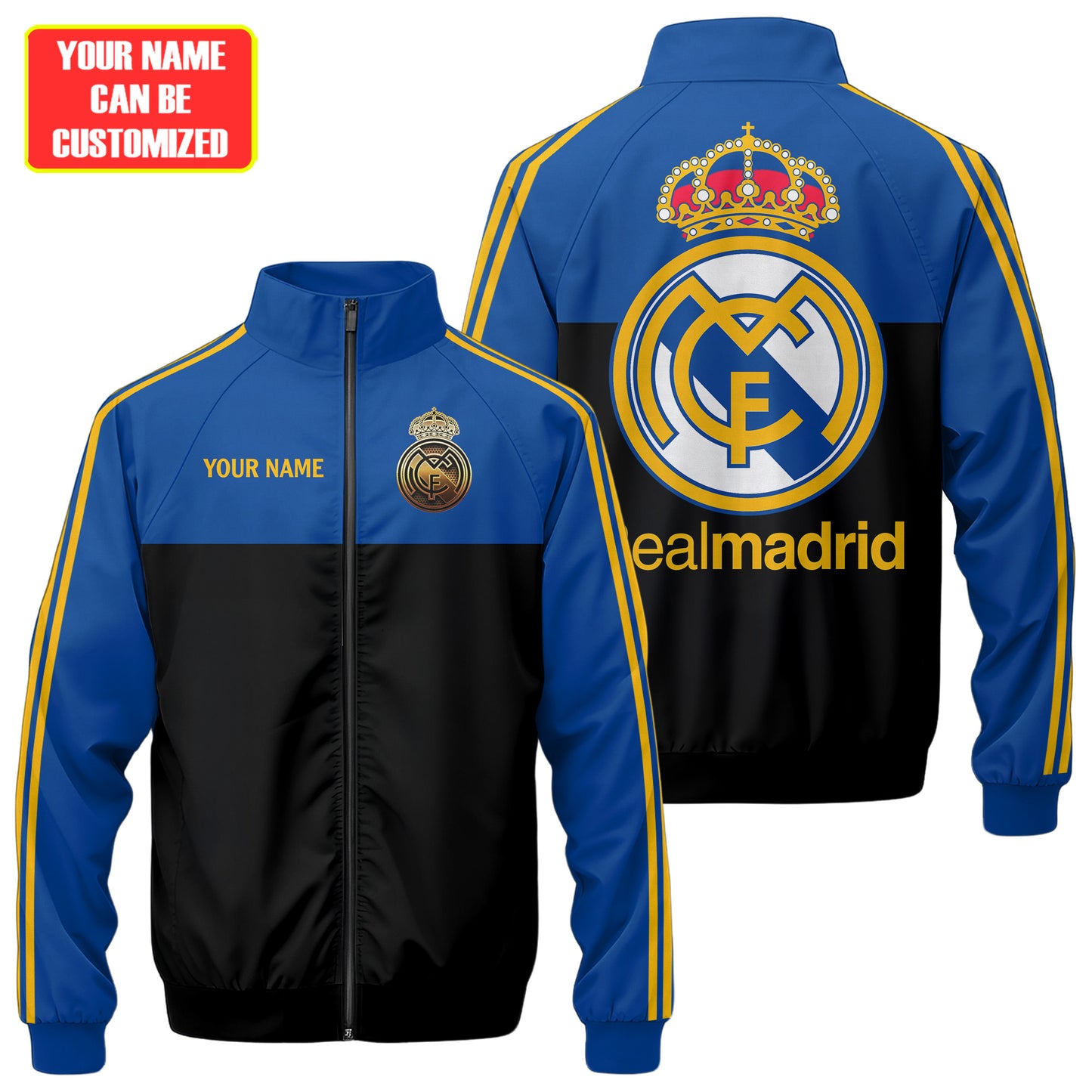 Real Madrid Zipper Stand Collar Jacket S211002