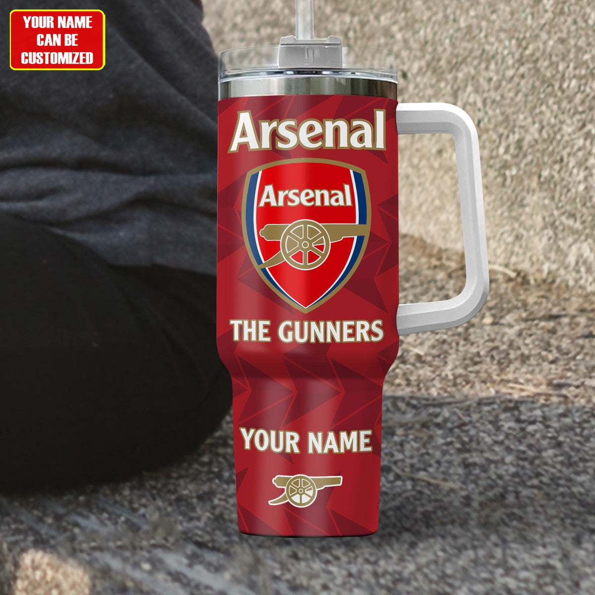 Personalized Arsenal Stainless Tumbler 40oz Cup S211003