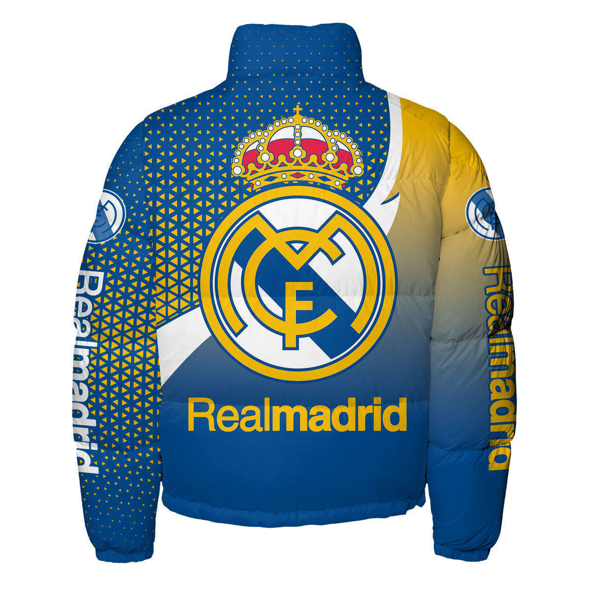 Real Madrid Q2 Puffer Thermal Stand Collar Jacket Q211103
