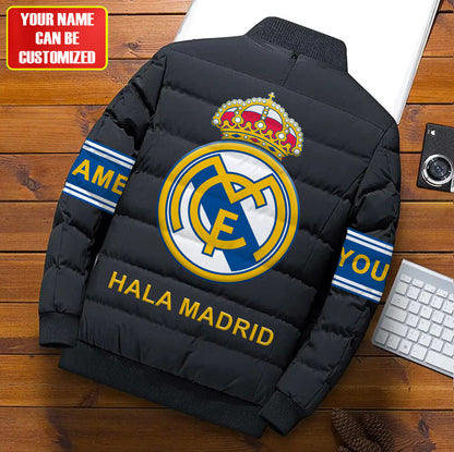 Personalized Real Madrid Q2 Puffer Jacket Q221003