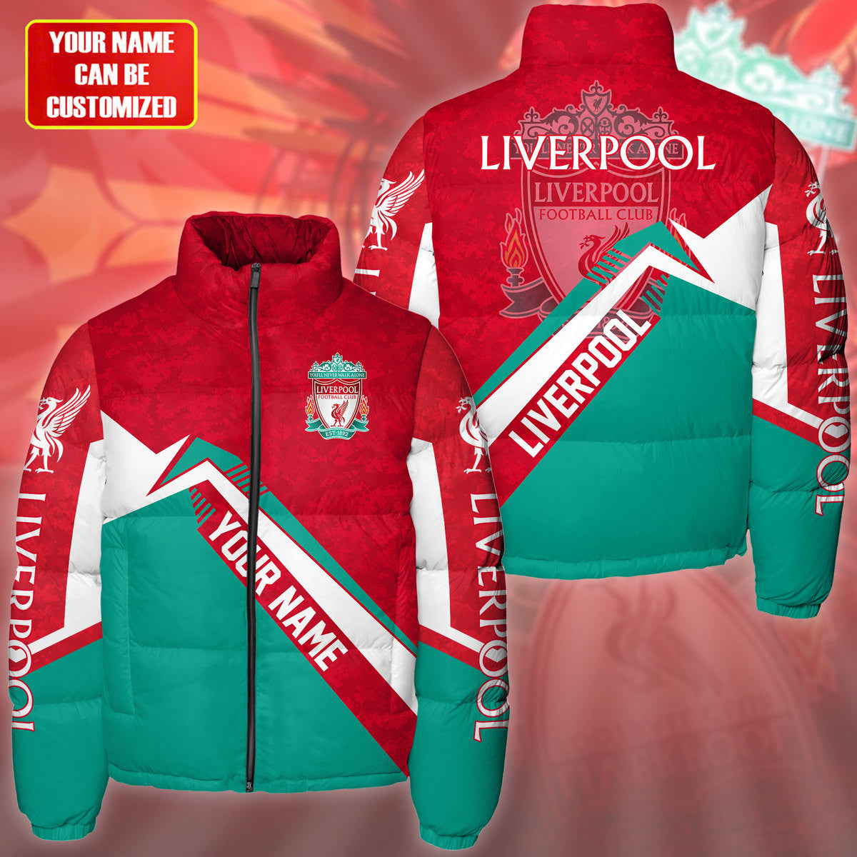 Liverpool Puffer Thermal Stand Collar Jacket Q231002