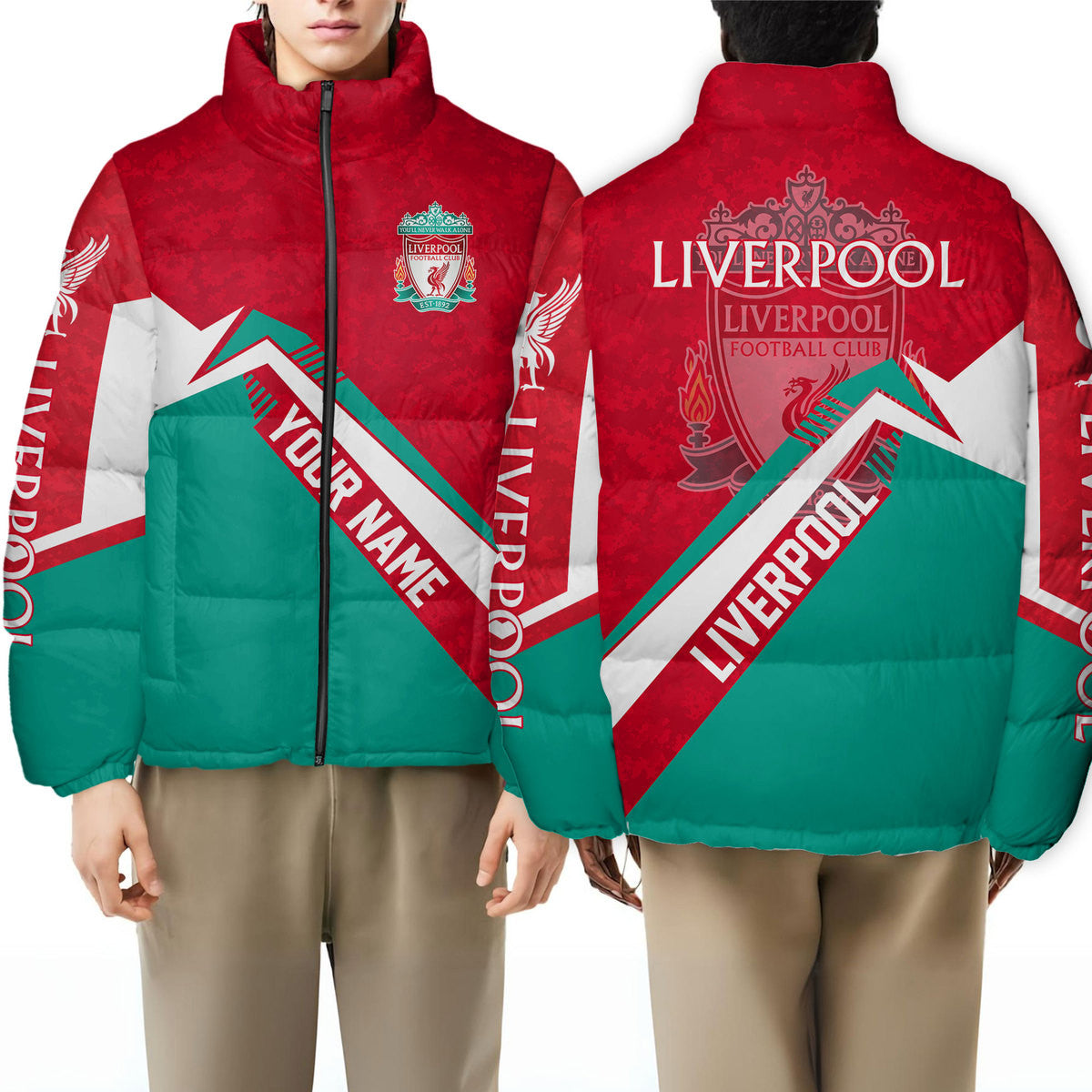 Liverpool Puffer Thermal Stand Collar Jacket Q231002