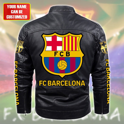 Barcelona Fleece Leather Jacket S241001