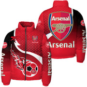 Arsenal Q2 Puffer Thermal Stand Collar Jacket Q241002