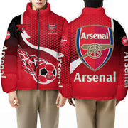 Arsenal Q2 Puffer Thermal Stand Collar Jacket Q241002