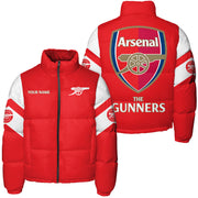 Arsenal Puffer Thermal Stand Collar Jacket QB211006