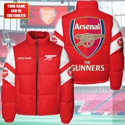 Arsenal Puffer Thermal Stand Collar Jacket QB211006