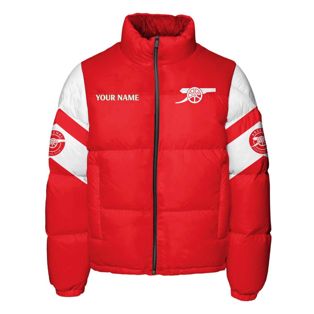 Arsenal Puffer Thermal Stand Collar Jacket QB211006