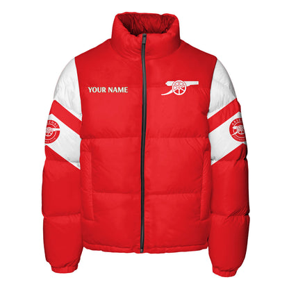 Arsenal Puffer Thermal Stand Collar Jacket QB211006