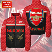 Arsenal Puffer Thermal Stand Collar Jacket QB231005