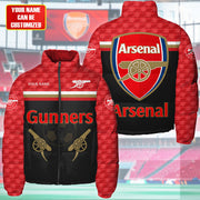 Arsenal Puffer Thermal Stand Collar Jacket QB231005