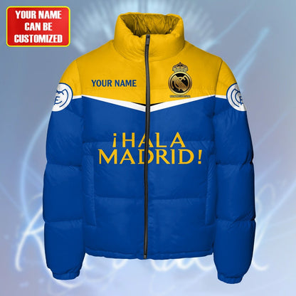 Real Madrid Puffer Thermal Stand Collar Jacket QB241001