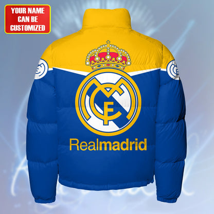Real Madrid Puffer Thermal Stand Collar Jacket QB241001