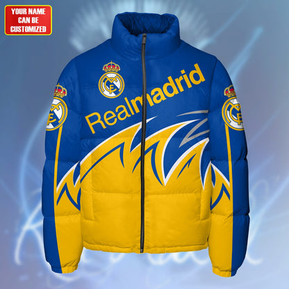 Real Madrid Puffer Thermal Stand Collar Jacket V2 S241005