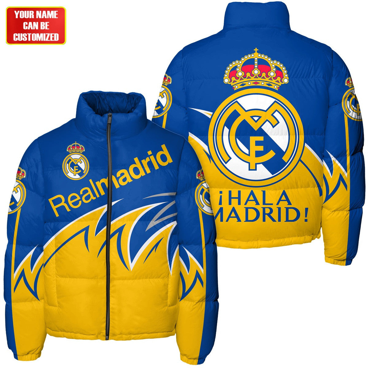 Real Madrid Puffer Thermal Stand Collar Jacket V2 S241005