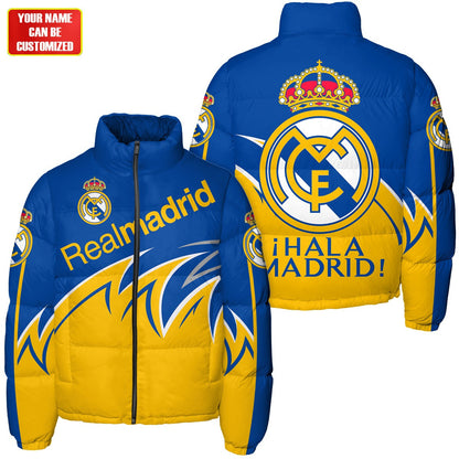 Real Madrid Puffer Thermal Stand Collar Jacket V2 S241005