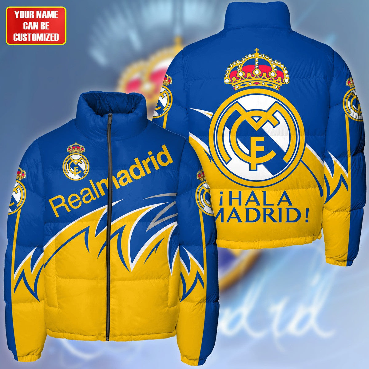 Real Madrid Puffer Thermal Stand Collar Jacket V2 S241005
