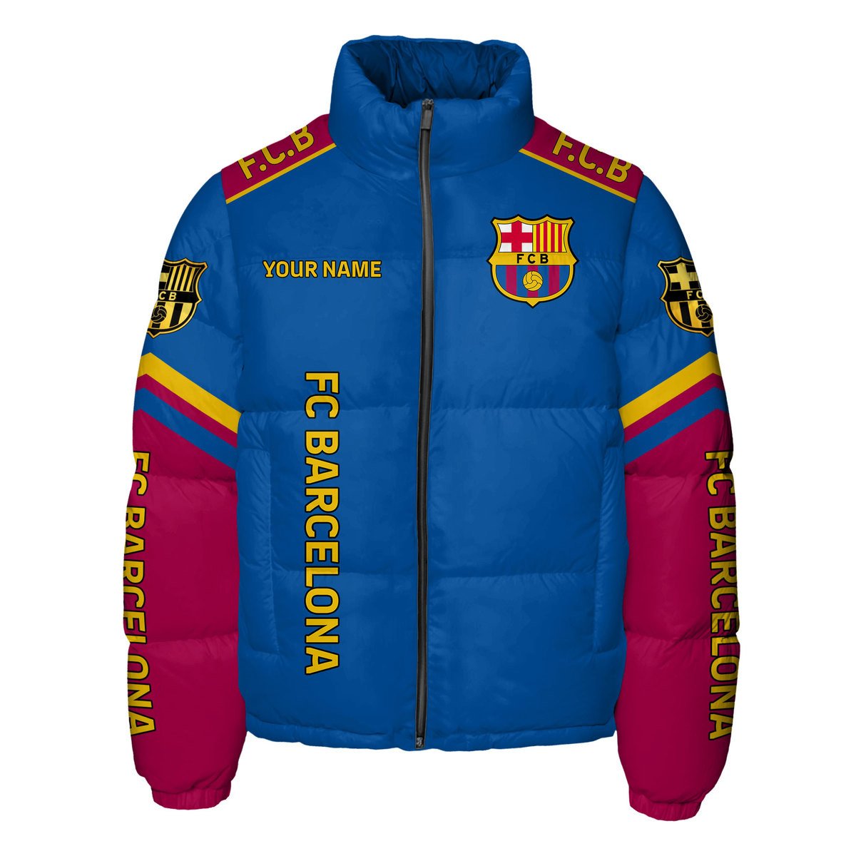 Barcelona Puffer Thermal Stand Collar Jacket S241004