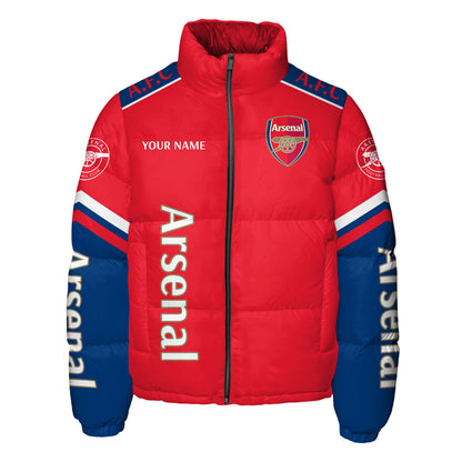 Arsenal Puffer Thermal Stand Collar Jacket S241003