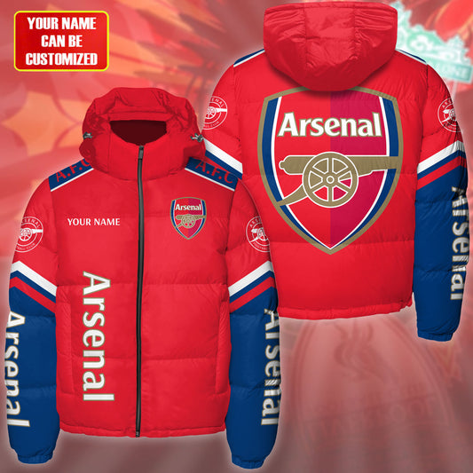Arsenal Puffer Thermal Stand Collar Jacket S241003