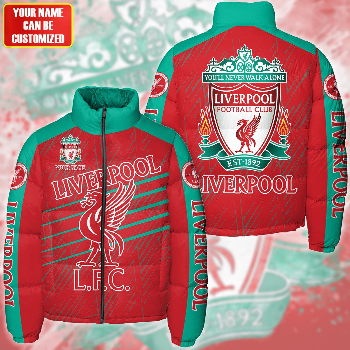 Liverpool Puffer Thermal Stand Collar Jacket QB251002