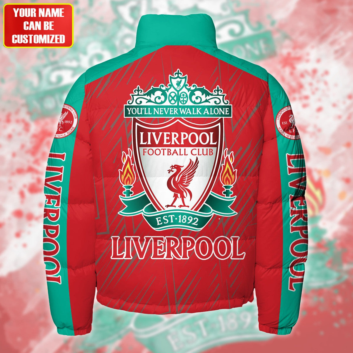 Liverpool Puffer Thermal Stand Collar Jacket QB251002