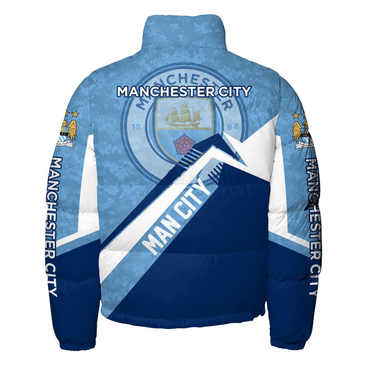 Manchester City Puffer Thermal Stand Collar Jacket Q231005