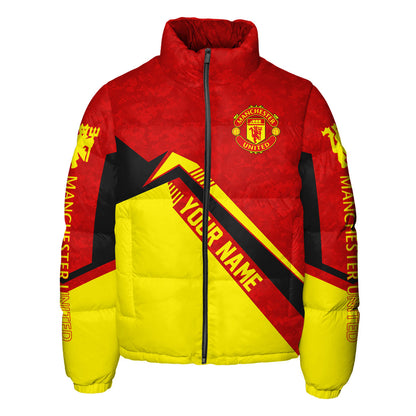 Manchester United Puffer Thermal Stand Collar Jacket Q231004