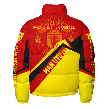 Manchester United Puffer Thermal Stand Collar Jacket Q231004