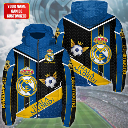 Real Madrid Q3 Puffer Thermal Stand Collar Jacket Q241003