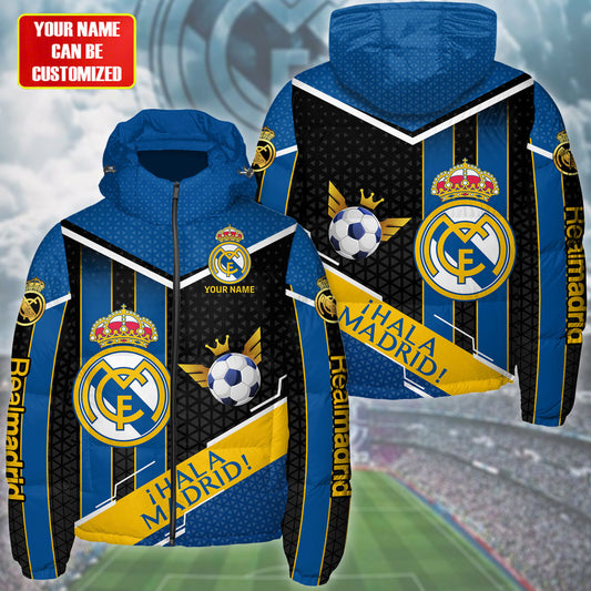 Real Madrid Q3 Puffer Thermal Stand Collar Jacket Q241003