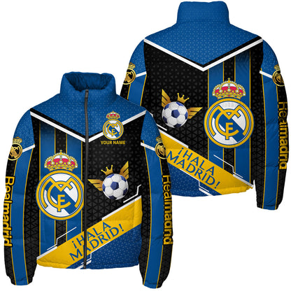 Real Madrid Q3 Puffer Thermal Stand Collar Jacket Q241003