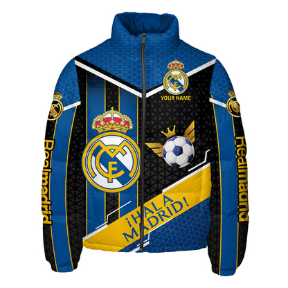 Real Madrid Q3 Puffer Thermal Stand Collar Jacket Q241003