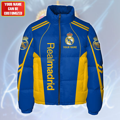 Real Madrid Puffer Thermal Stand Collar Jacket V3 S241006